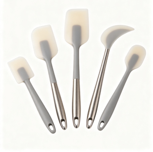 Elena Kennedy Heat Resistant Silicone Spatula Set